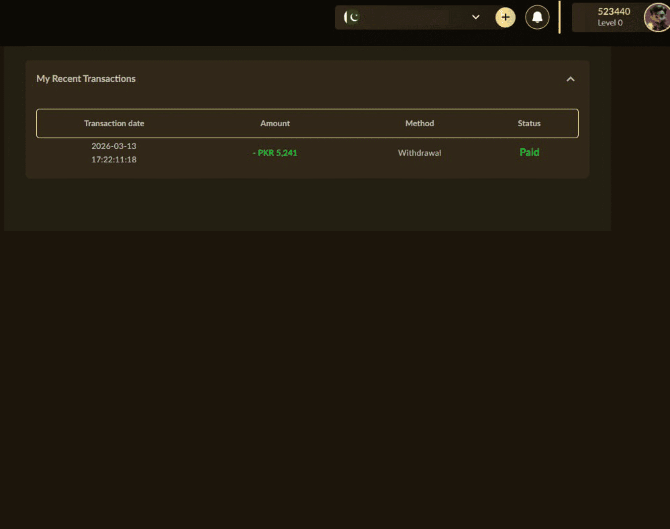 Verified Payout Proof 1