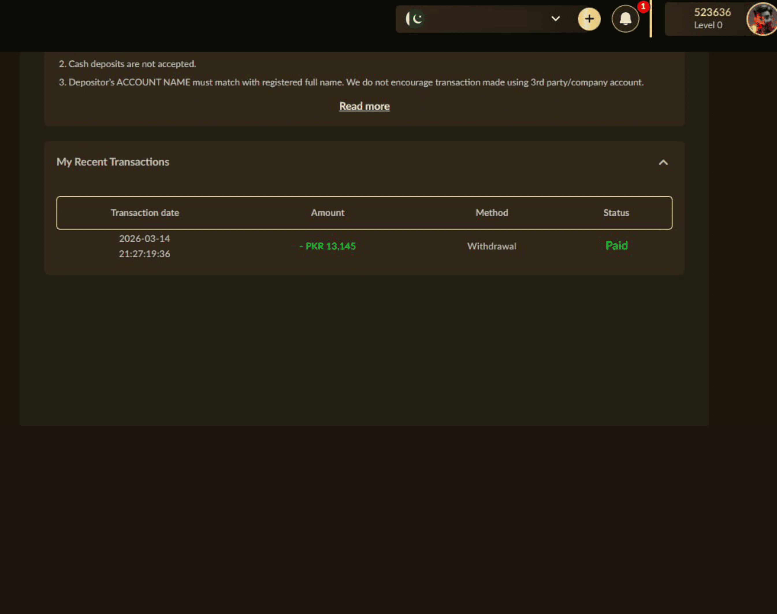 Verified Payout Proof 3