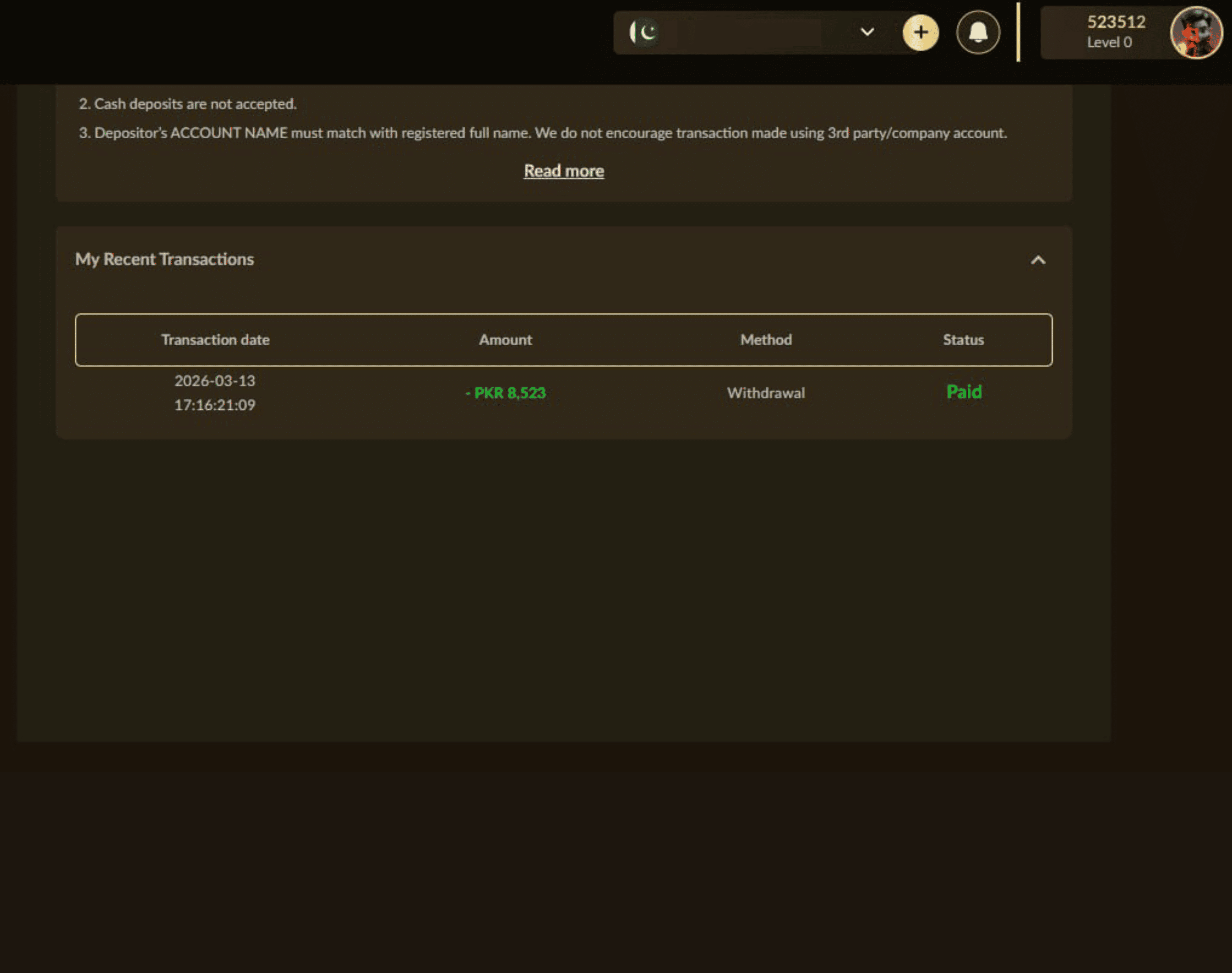 Verified Payout Proof 5